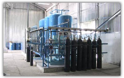 Oxygen Cylinder Filling System on Site